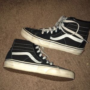 Black High Top Old Skool Vans